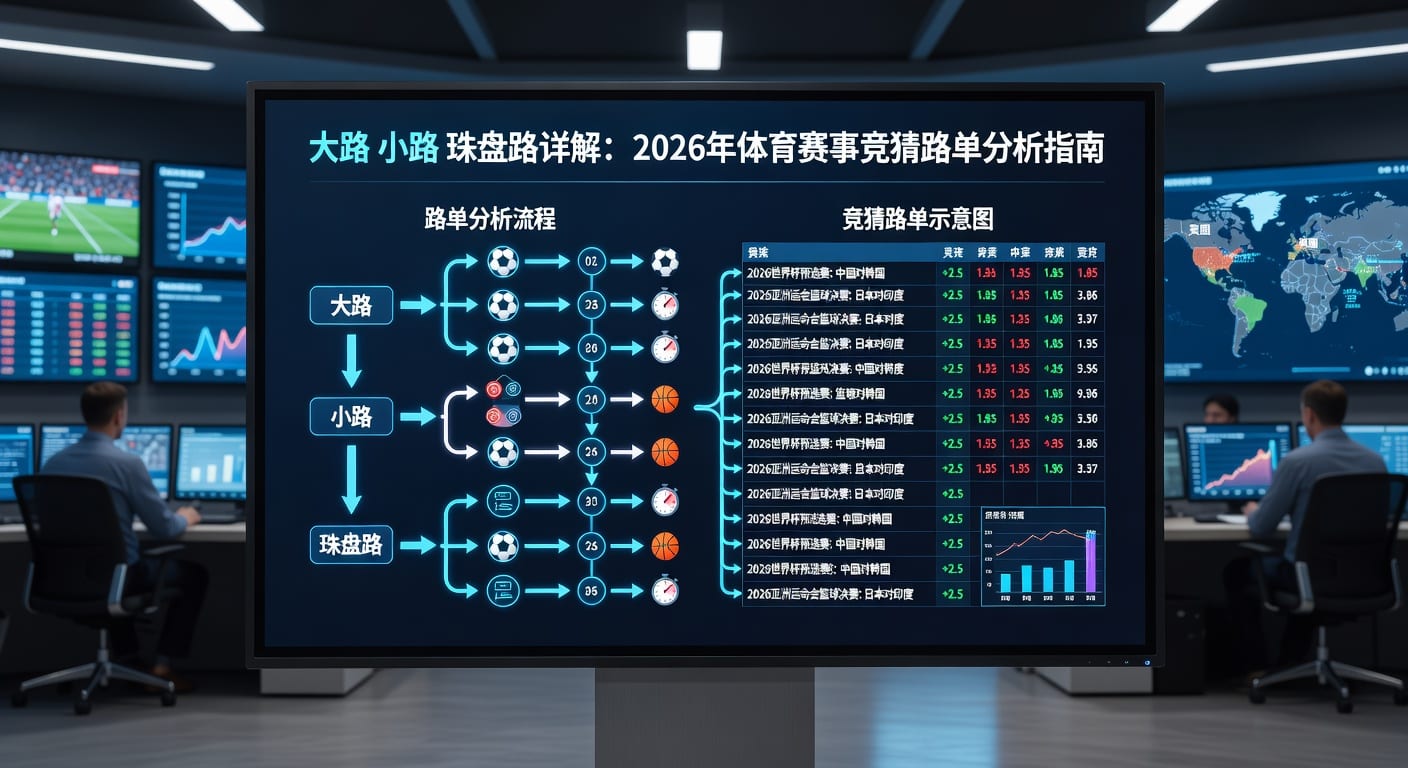 大路 小路 珠盘路：盘路结构与赛前判断