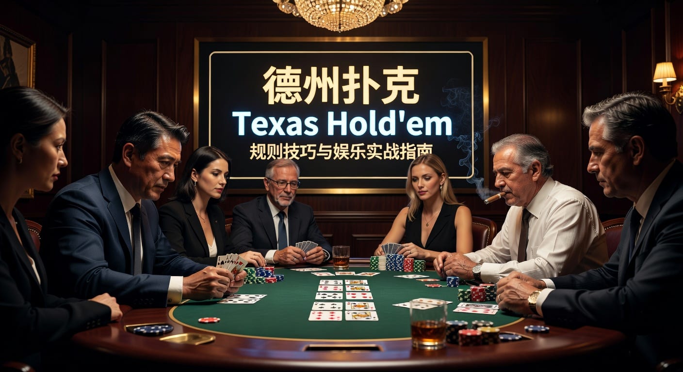 德州扑克 texas hold'em实战读牌与筹码管理