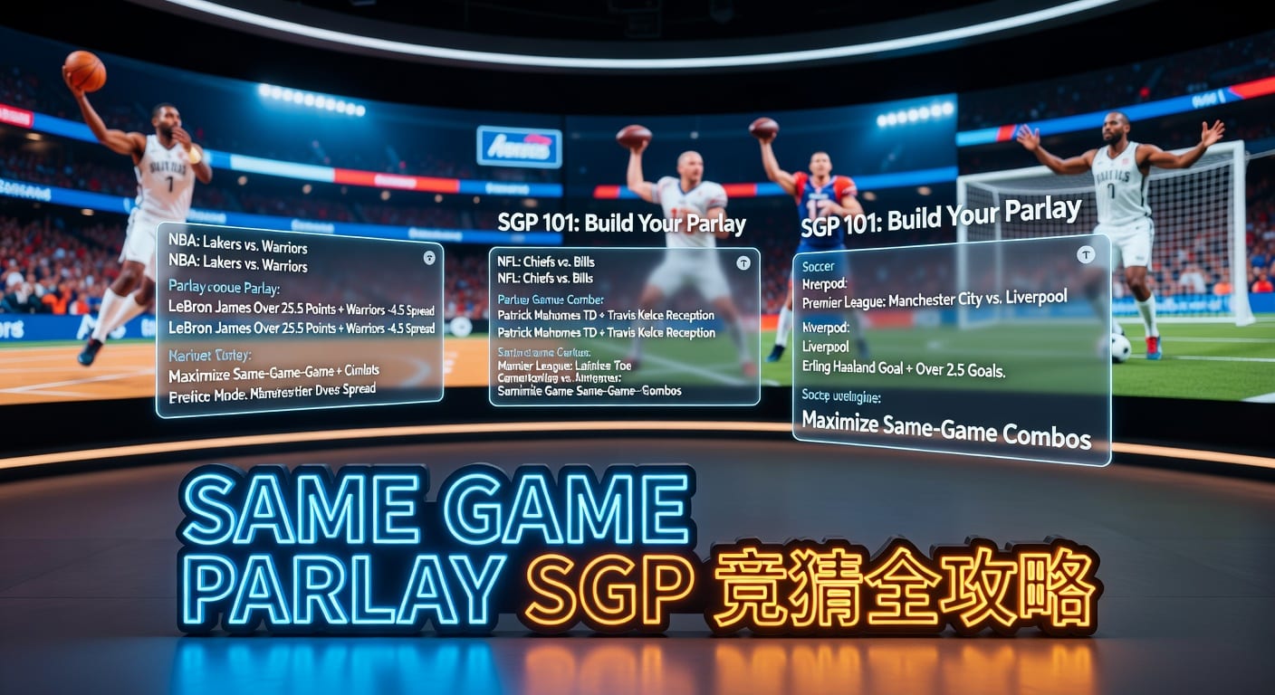 Same Game Parlay SGP 2026年实战要点