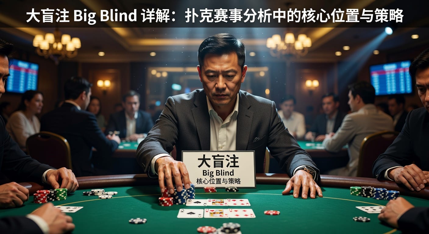 大盲注 big blind：规则、位置与实战判断