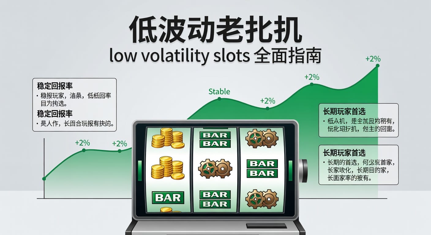 低波动老虎机 low volatility slots：稳定玩法与选择指南